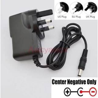 อะแดปเตอร์พาวเวอร์ซัพพลาย AC DC 9V 10V 12V 18V 0.5A 500mA 1A 2A สําหรับเอฟเฟคกีตาร์