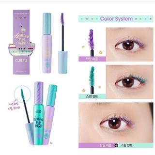 Etude House Wonder Fun park Lash firm curl fix Mascara