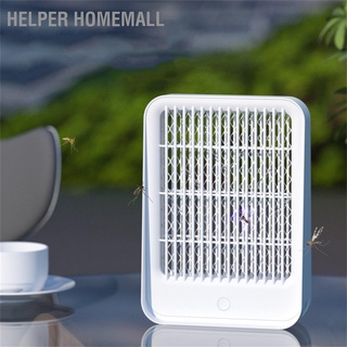 Helper Homemall โคมไฟกับดักยุงไฟฟ้า Led 360‐400nm ชาร์จ Usb สําหรับห้องนอน กลางแจ้ง