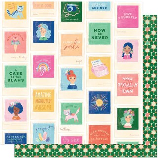 Dear Lizzy Shes Magic Double-Sided Cardstock 12"X12"