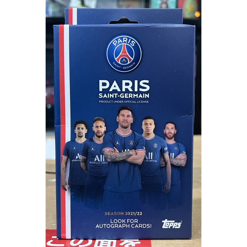 พร้อมส่ง !!! 2021-22 Topps Paris Saint-Germain Team Set (1 กล่อง)
