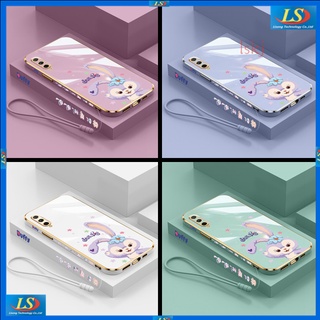 เคส Samsung A7 2018 เคส Samsung A50 เคส Samsung A30S เคส Samsung A50S เคส Samsung A70 A10S A10 A02S A20S A03S A20 A30 A750 a03 เคสโทรศัพท์มือถือ ลายการ์ตูนกระต่าย StellaLou TZ