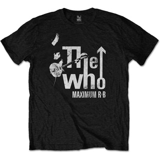 เสื้อยืด ทรงหลวม พิมพ์ลาย The Who Maximum R สําหรับผู้ชาย