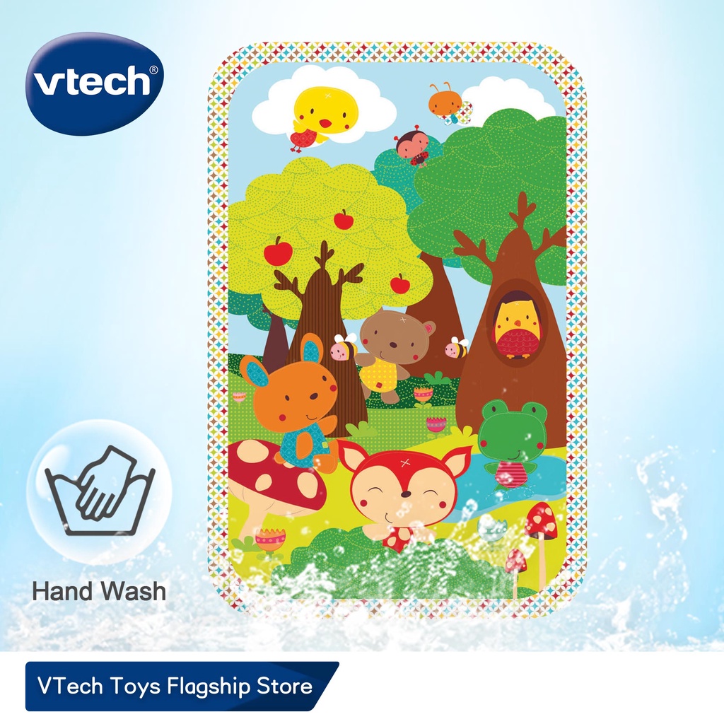 VTech Official Store 4 In 1 New Born Baby Gym Playmat Activity Gym Infant แผ่นรองคลาน เพลยิม เสื่อรองคลาน 0/3 Months