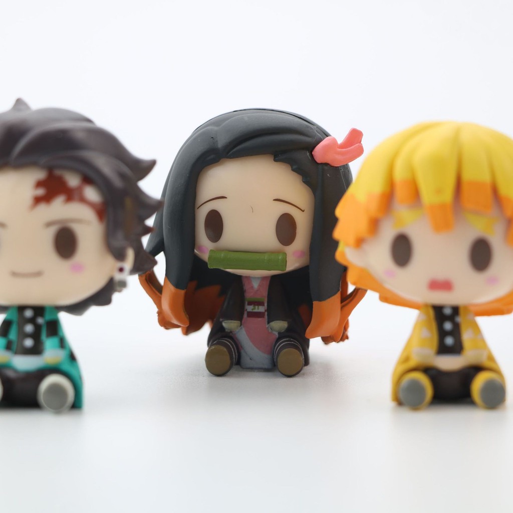 ส่งได้ทันที ไม่ต้องรอของ.. โมเดล ดาบพิฆาตอสูร 4ตัว ความสูง 4.5cm ...