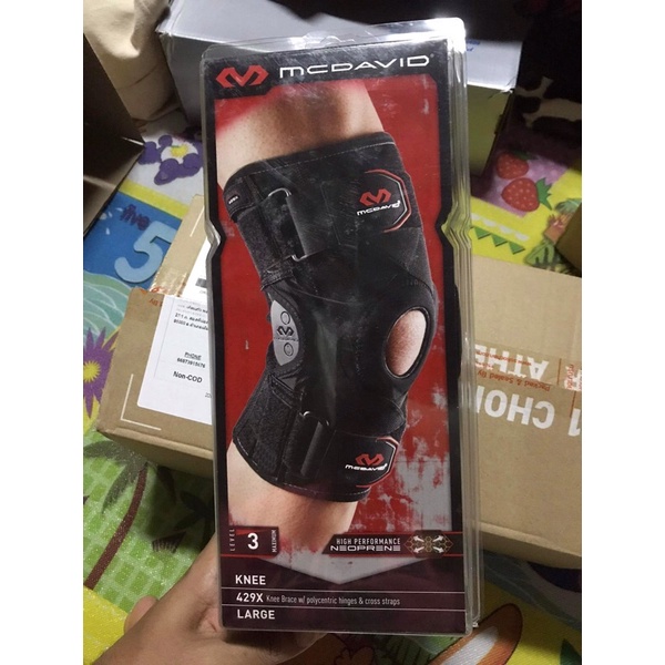 **ส่งฟรี** Mcdavid 429x knee brace ซัพพอร์ตกล้ามเนื้อหัวเข่า ของแท้จากช็อป *ขอปล่อยต่อ*