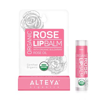 Alteya Organics Organic Lip Balm - Rose ลิปบาล์ม (5g)