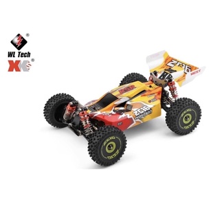 รถบังคับวิทยุWLtoys144010 สเกล1:14 4WD2.4GHz ความเร็ว75km/hระบบไฟฟ้ามอเตอร์บัตรเลทสปีดมีพัดลมระบายความร้อนพร้อมเล่น