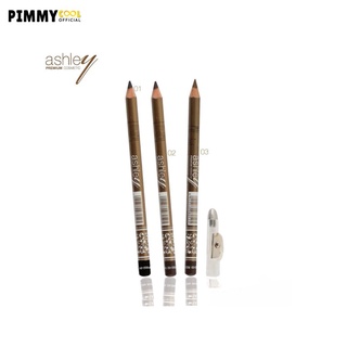 ดินสอเขียนคิ้ว มีกบเหลา AP-052 Ashley Premium Eyebrow Pencil Waterproof | AP-052 X 1 ชิ้น