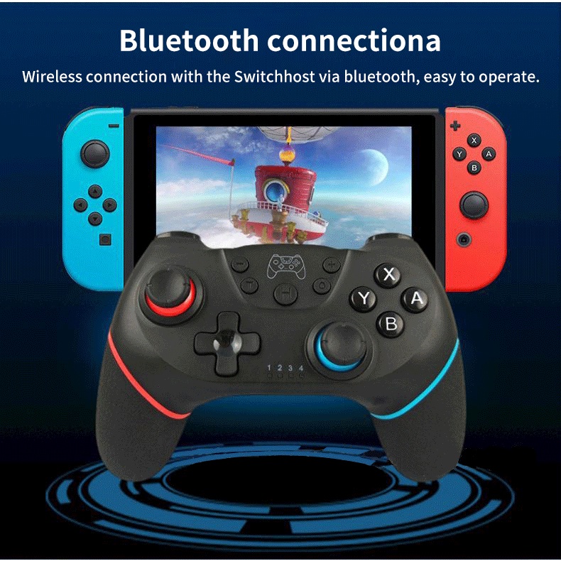 GOOJODOQ จอยเกมบลูทูธไร้สาย สําหรับ Nintendo switch lite switch Oleed console