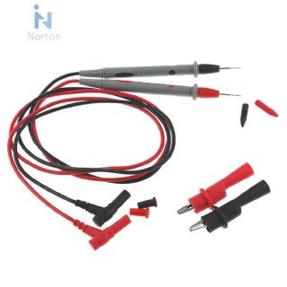 ➤Norton➤20A Universal Probe Test Leads for Multimeter Meter with Alligator Pliers