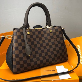 #louisvuitton #Brittany เกรด vip Size 33cm  อุปกรณ์ ถุงผ้า เเคร์บุก