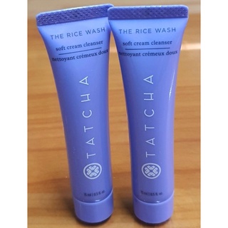 ❤PRO!! 15 ml.❤ใหม่แท้ 100%TATCHA The Rice Wash Soft Cream Cleanser