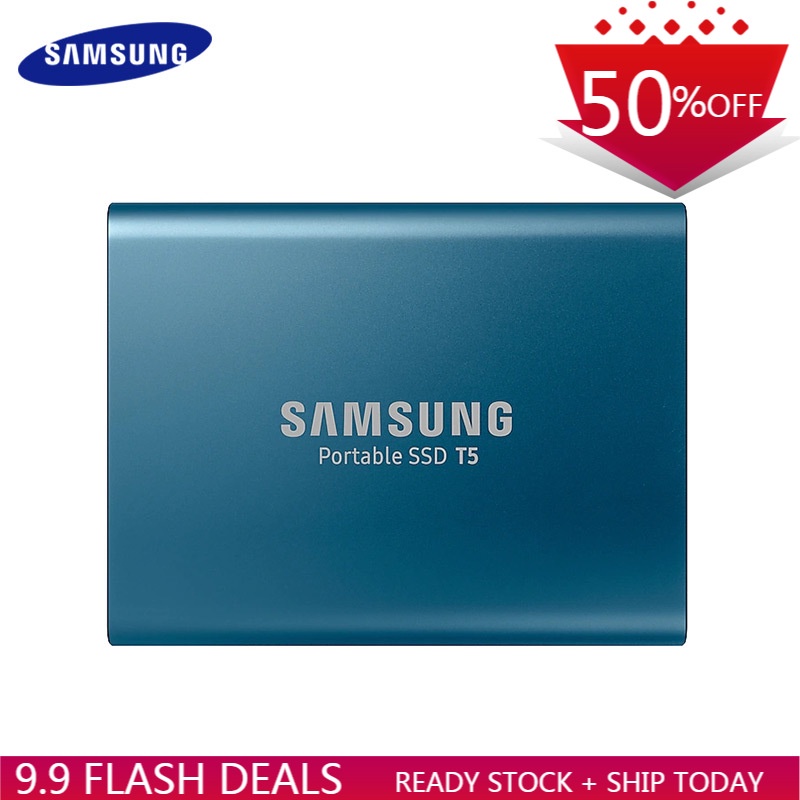 New   SAMSUNG T5 External SSD 500GB Solid State Drive USB 3.1 Gen2  Portable Computer Hard Disk