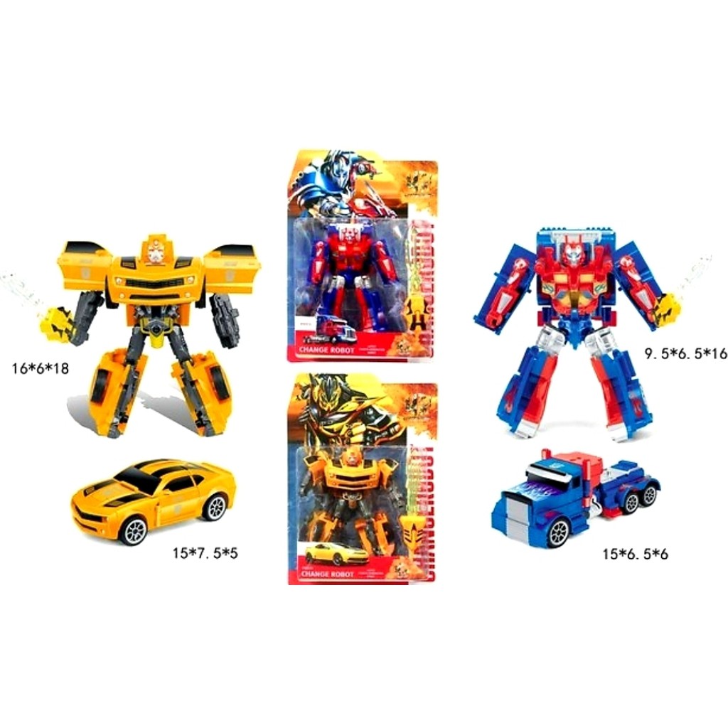 หุ่นยนต์แปลงร่างเป็นรถ รถแปลงร่างเป็นหุ่นยนต์ ออฟติมัส บับเบิ้ลบี ทรานฟอร์เมอร์