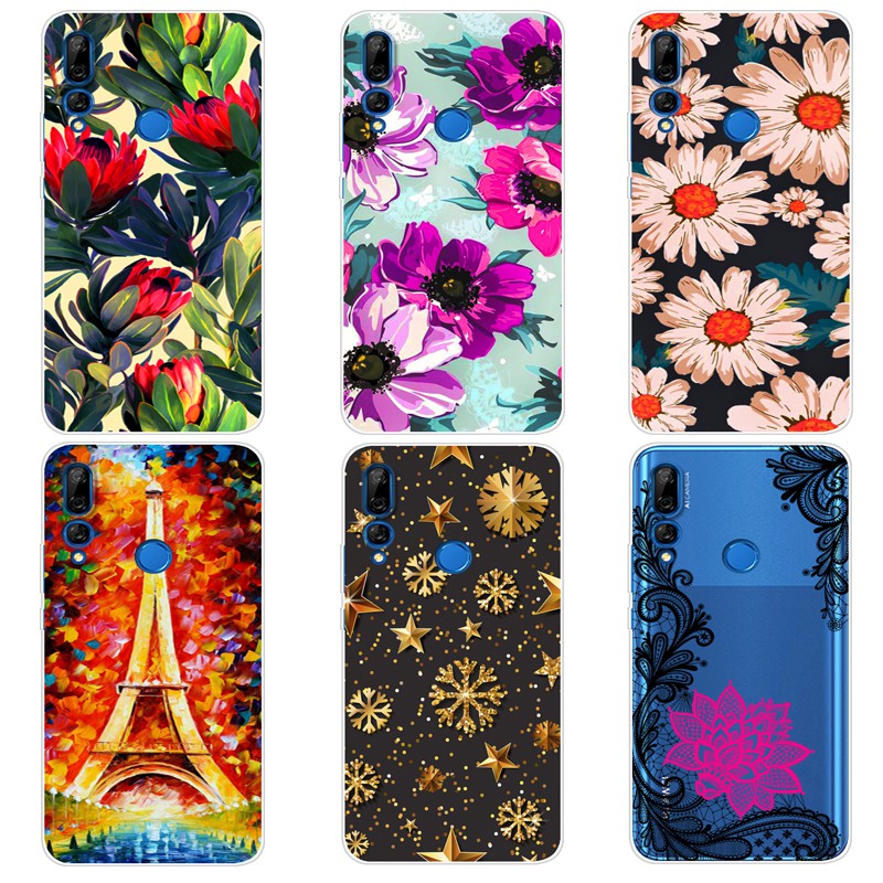 เคสโทรศัพท์ชนิดซิลิโคน Tpu แบบนิ่มลายการ์ตูนสําหรับ Huawei Y9 Prime