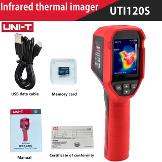 【มาใหม่ Uni-t Agent】UNI-T UTi120S -20~400℃  อุปกรณ์พลังงานความร้อนอินฟราเรด การคัดกรองอุณหภูมิเครื่องปรับอากาศ【พร้อมการ์ด TF】