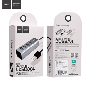 HOCO HB1 4-Port USB HUB เพิ่มช่องเสียบusb