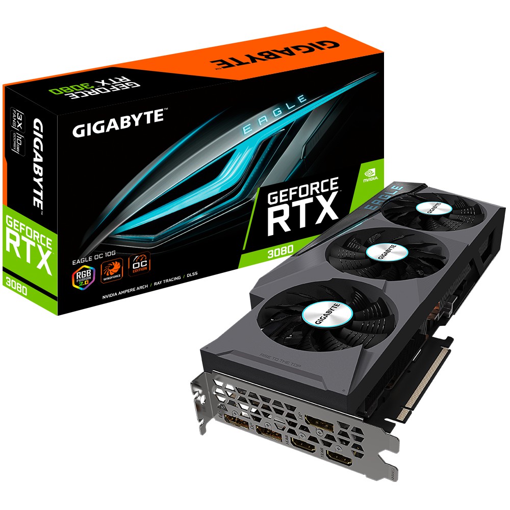 GIGABYTE GeForce RTX 3080 EAGLE OC 10G #RTX3080