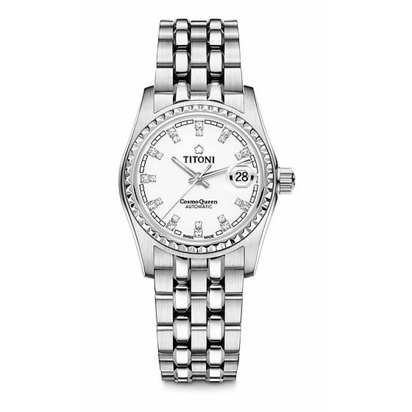 Titoni Luxury Ladies Watch - Cosmo Model: 729 S-307