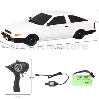 Ldr/c LD-A86 โมเดลรถยนต์ 1:18 AE86 ควบคุมระยะไกล ของเล่นสําหรับเด็ก