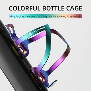 ขากระติกน้ำจักรยาน ที่ใส่ขวดน้ำ Bike Bottle Cage กรงขวดจักรยานอลูมิเนียมที่มีสีสันที่ใส่ขวดน้ำจักรยาน MTB อุปกรณ์ขี่จักรยานเสือภูเขา