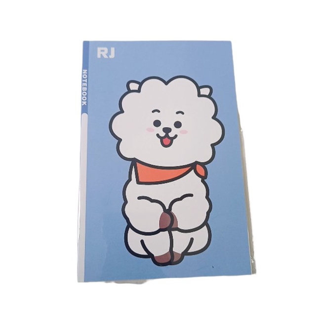 RJ bts(สมุดบันทึกมีลาย)