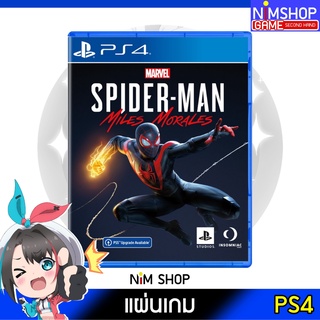 (มือ2) PS4 : Marvels Spider Man Miles Morales แผ่นเกม มือสอง สภาพดี