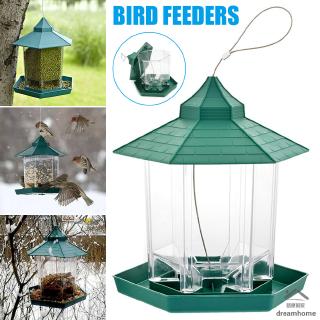 Hanging Wild Bird Feeder Feeding for Gazebo Garden Decor Waterproof Outdoor Feeder