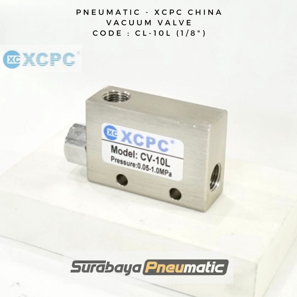 วาล์วดูดฝุ่น - CV-10 / CV-10L / CV-10HS (1/8" เกลียว) - เครื่องดูดฝุ่นลม