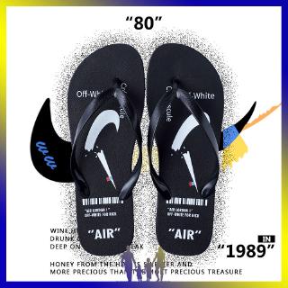 Broken hook non-slip personality outdoor beach slippers รองเท้าแตะ