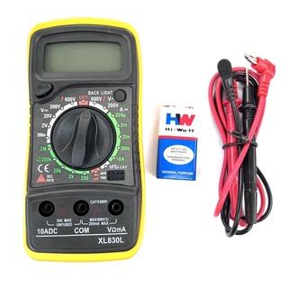 Digital Multimeter ดิจิตอลมัลติมิเตอร์ รุ่น XL830L