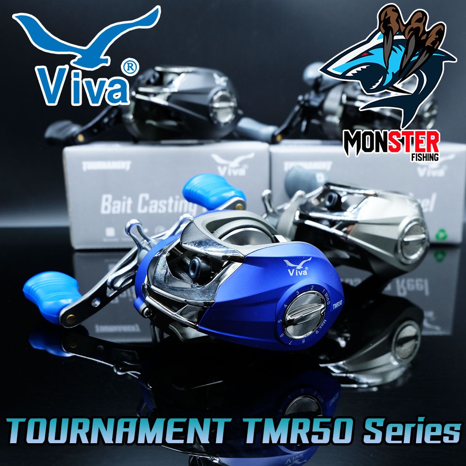 รอกตกปลา รอกหยดน้ำวีว่า VIVA TOURNAMENT TMR50 (หมุนขวา)