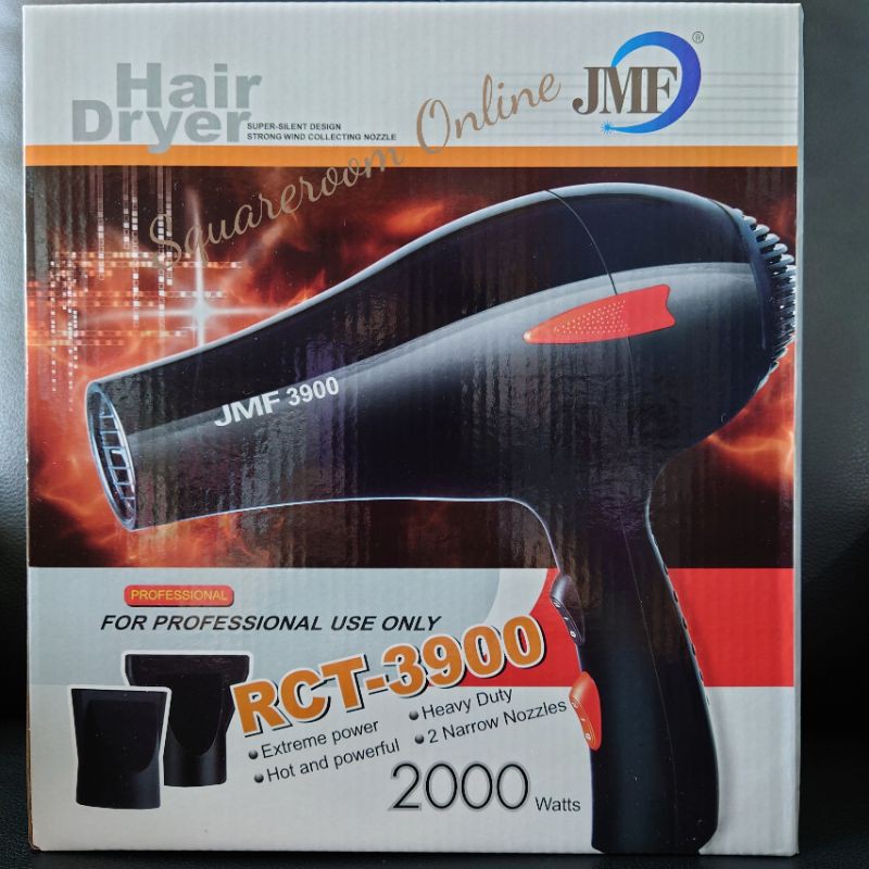 *พร้อมส่ง* ไดร์เป่าผม Hair dryers JMF รุ่น RCT-3900 (2000W)