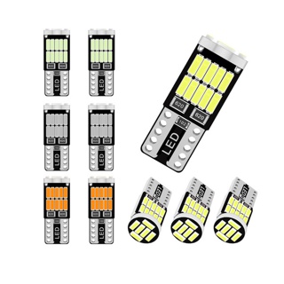 หลอดไฟ T10 Led Canbus W5W Led 26led 4014smd 194 168 620 สําหรับติดภายในรถยนต์ 6,0000K 10ชิ้น