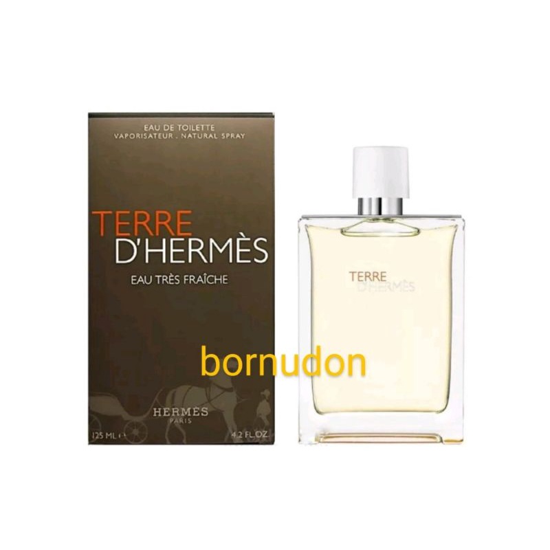 Hermes Terre D'Hermes Eau Tres Fraiche ขวดฉีดแบ่ง 10ml 🇫🇷 EDT Mini Travel Decant Spray น้ำหอมแบ่งขาย