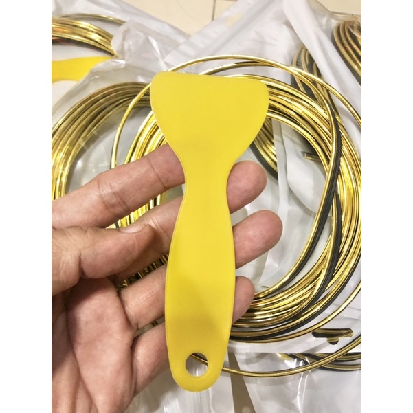 เส้นขอบทอง คิ้วสีทองลำโพงบลูทูธ diy ยาวครับ 5 เมตร ราคาต่อเส้น