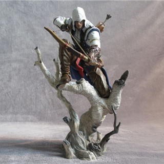 สวยAssassin s Creed 3 Ubisoft Free Edition Connor Archery Shape Boxed Figure Model Decoration Gift Toy