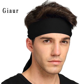 GIAUR ผ้าคาดหัวแฟชั่น สำหรับ Unisex เหมาะกับเล่นกีฬา วิ่ง