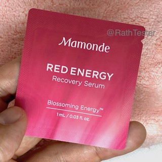 ของแท้100% ส่งได้ทันที MAMONDE Red Energy Recovery Serum 1ml.