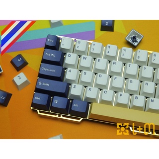 Exotic Blue - OEM Profile PBT Double Shot Keycap Set 126 Keys