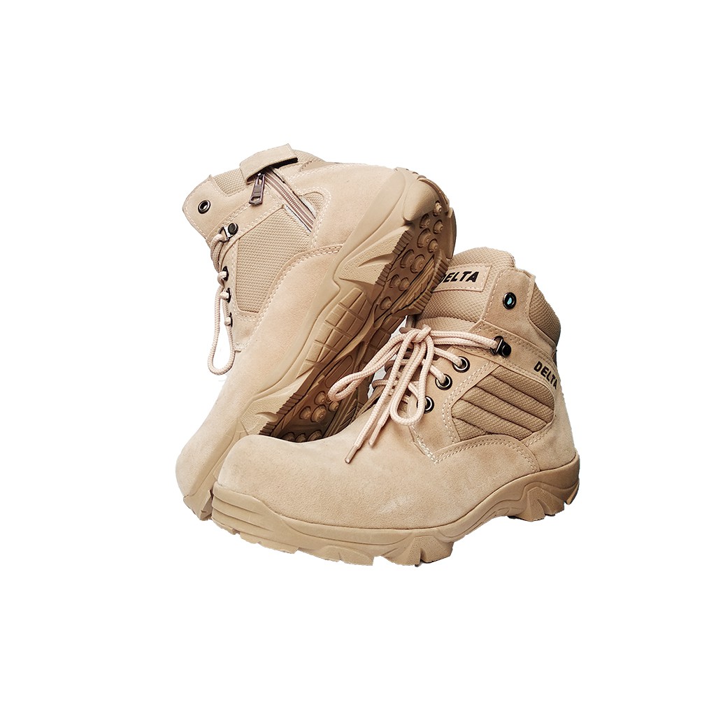 รองเท้าบู๊ทนิรภัย Delta Low Cream 6 Inc Delta Tactical Cream