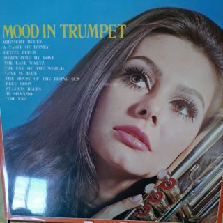 แผ่นเสียง12 นิ้ว เพลงบรรเลง Mood in Trumpet ทดลองฟังได้ครับ