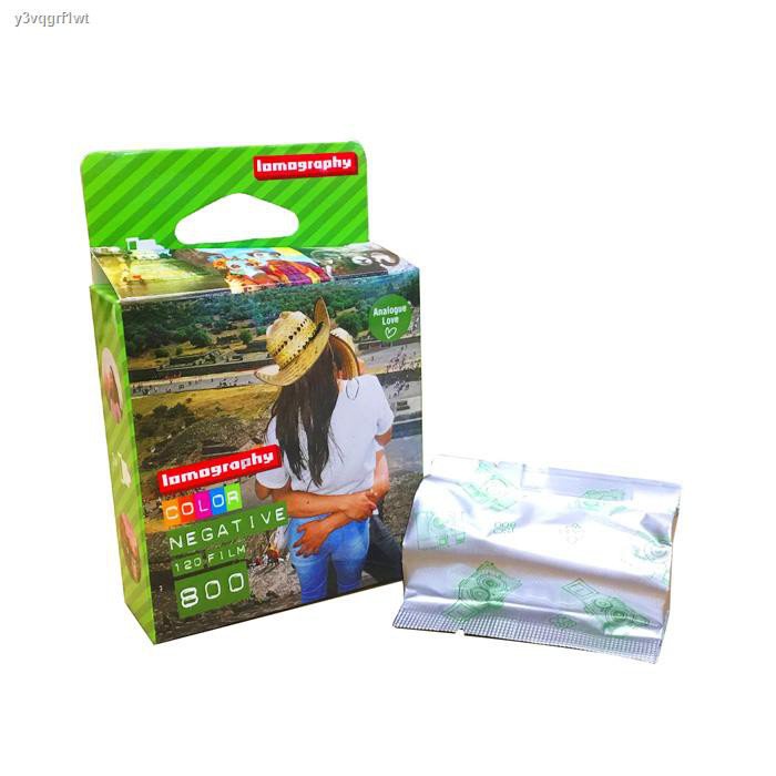 23 ก.ค. ราคาม้วนเดียว Lomography 800 องศา 120 ฟิล์มสี กล้อง LOMO ความไวสูง 8V56 #4