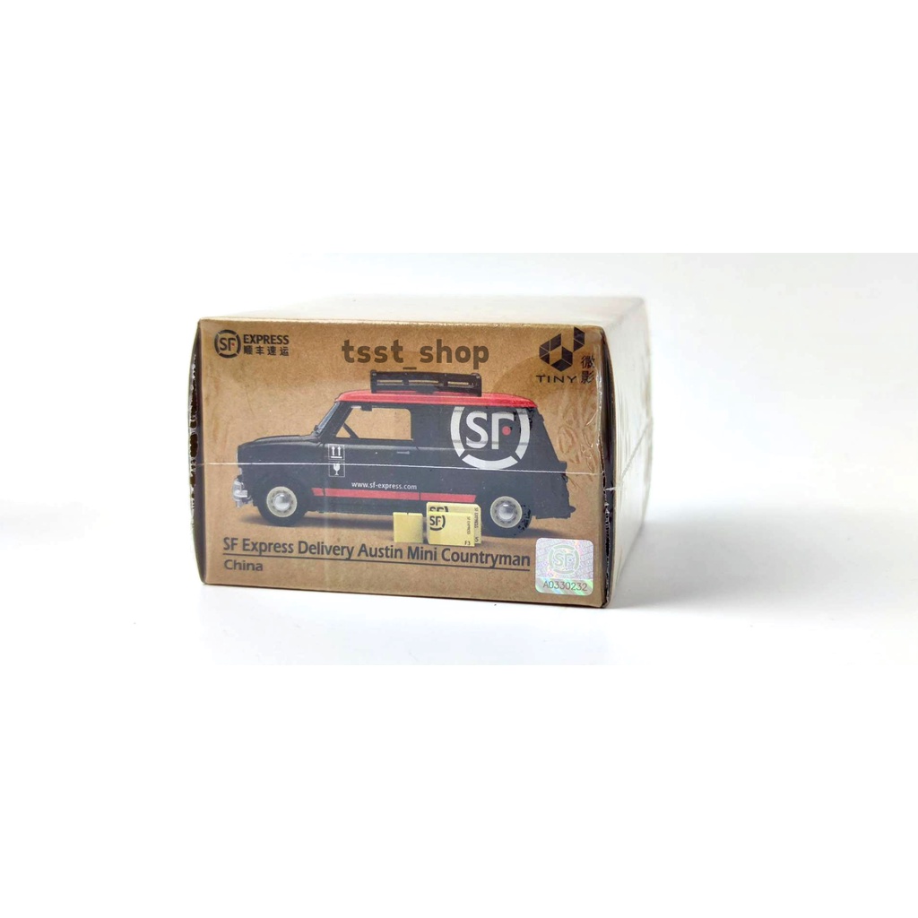 Tiny 1:50 SF Express Delivery Austin Mini Countryman Model