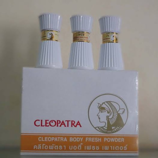 CLEOPATRA BODY FRESH POWDER แป้งหอม แป้งคลีโอพัตรา แป้งระงับกลิ่นเหงื่อ