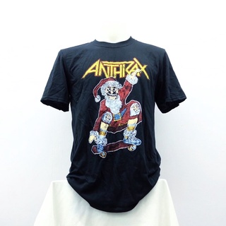 ⚡️NEW ⚡️เสื้อวง ANTHRAX ลิขสิทธิ์แท้100%สามารถปรับแต่งได้