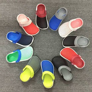 รองเท้าเด็ก Crocs LiteRide Clog Kids ถูกกว่า Shop ✨สินค้าขายดี✨ พร้อมส่ง!! ใส่ได้ทั้งเด็กชายและเด็กหญิง รองเท้าcrocsเด็ก