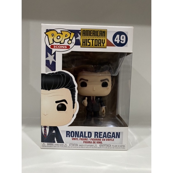 Funko Pop Ronald Reagan American History 49                .
