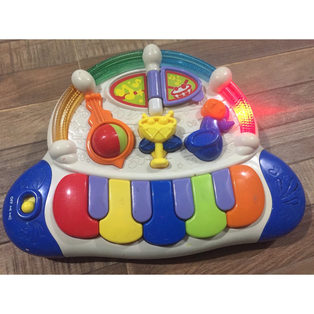 Juke box piano ของเล่นเครื่องดนตรีเสริมพัฒนาการเด็ก มือสอง